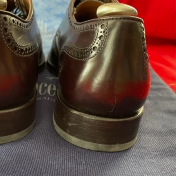 Franceschetti Old Lux Oxblood Brown size 44/11 and Adjustable Shoe Trees main image 12